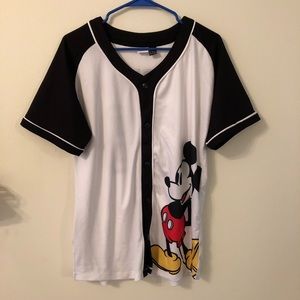 Mickey Mouse baseball shirt